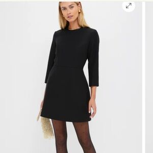 NWT Tuckernuck Haley Mini Classic Black Long Sleeve Dress